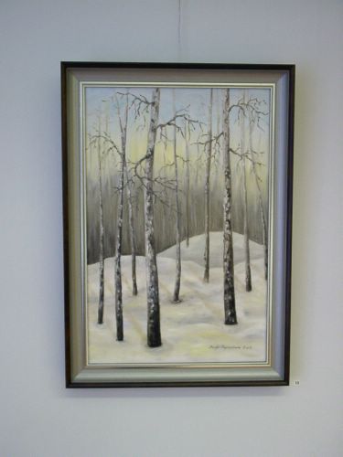 13. Harmaa mets� (�ljy, 2003, 60 x 40) * [Klikkaa isommaksi kuvaksi]