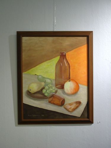 29. Asetelma (�ljy, 1998, 51 x 40) * [Klikkaa isommaksi kuvaksi]
